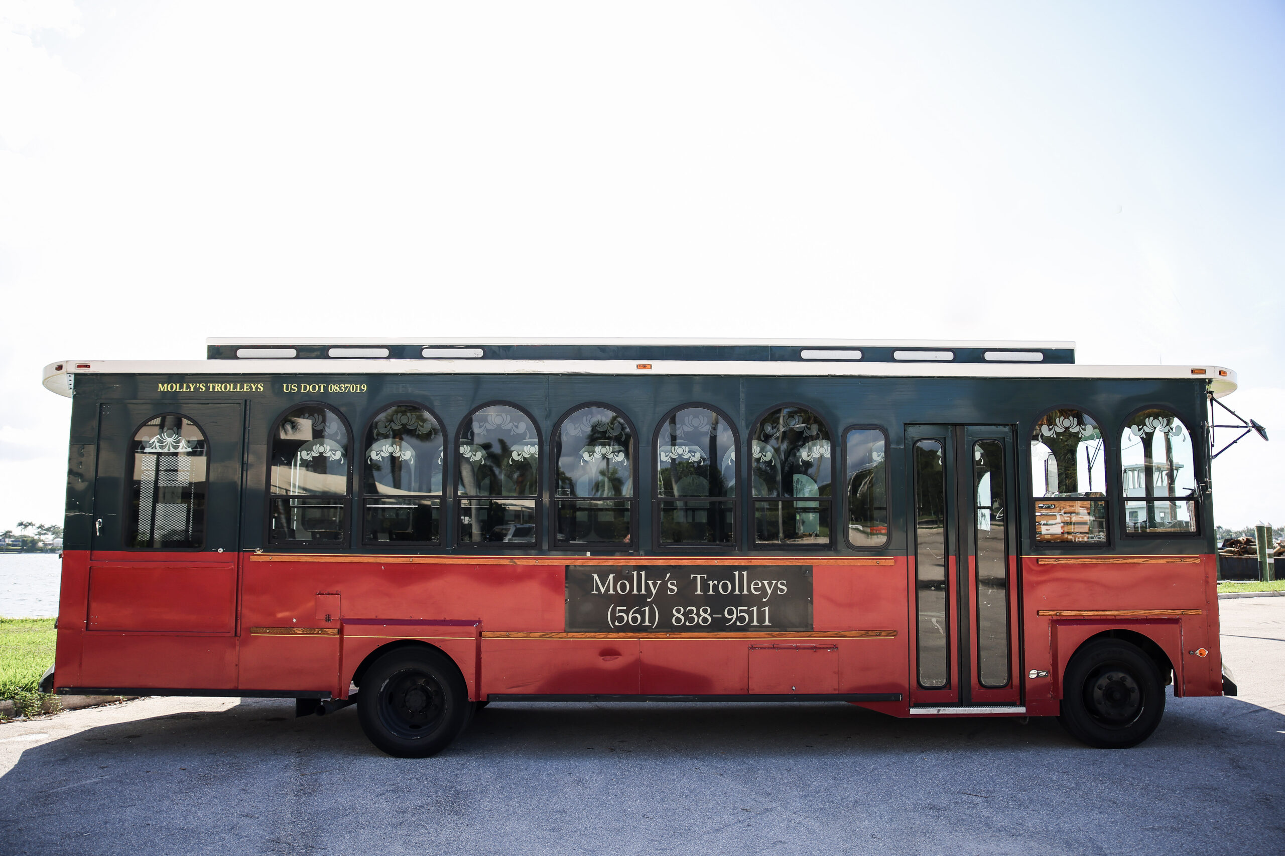 Traditional Trolley Side View